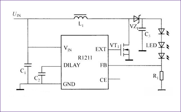 R1211�(q��)�Ӱ׹�LED�·�D